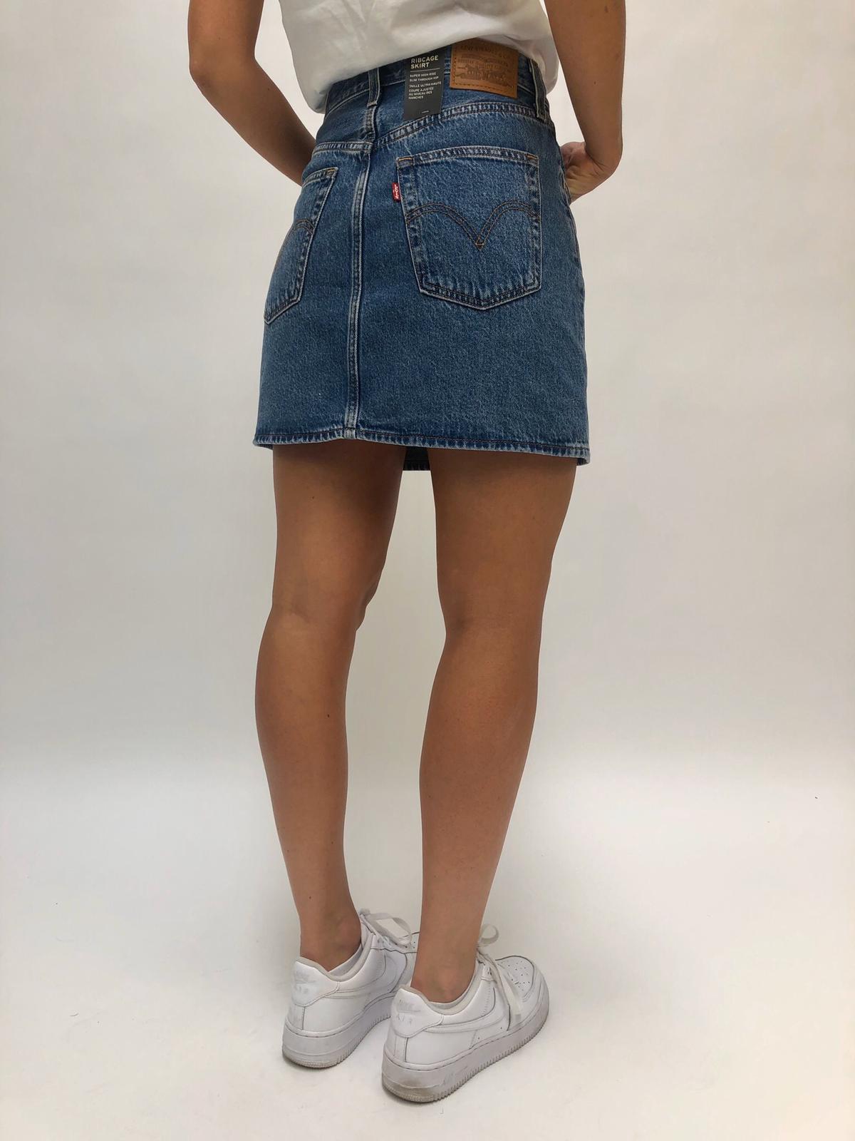 minigonna jeans levis