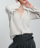 CARDIGAN LUREX