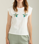 T-SHIRT PAJETTE