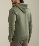FELPA ZIP CAPPUCCIO