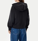 FELPA ZIP CAPPUCCIO