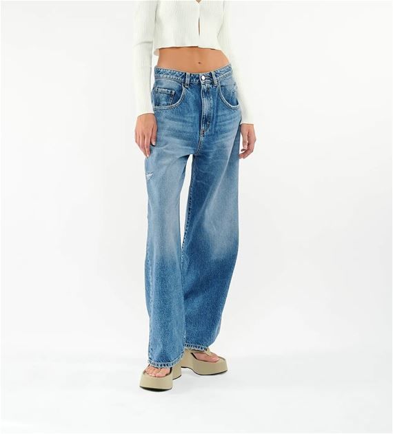 JEANS BAGGY CON ROTTURE
